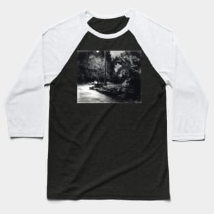 High Resolution Edward Hopper Night In The Park 1921 Baseball T-Shirt